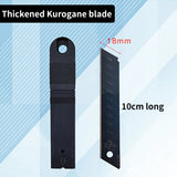 1-200pc Deli Retractable Snap Off 18mm Wide Blade Utility Knife Box Cutter Art Knife,Auto Lock Carbon Steel Sharp Cutting Carton