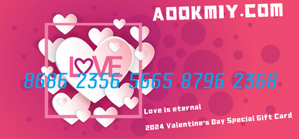 AOOKMIYA Eternal Love. Gift Card