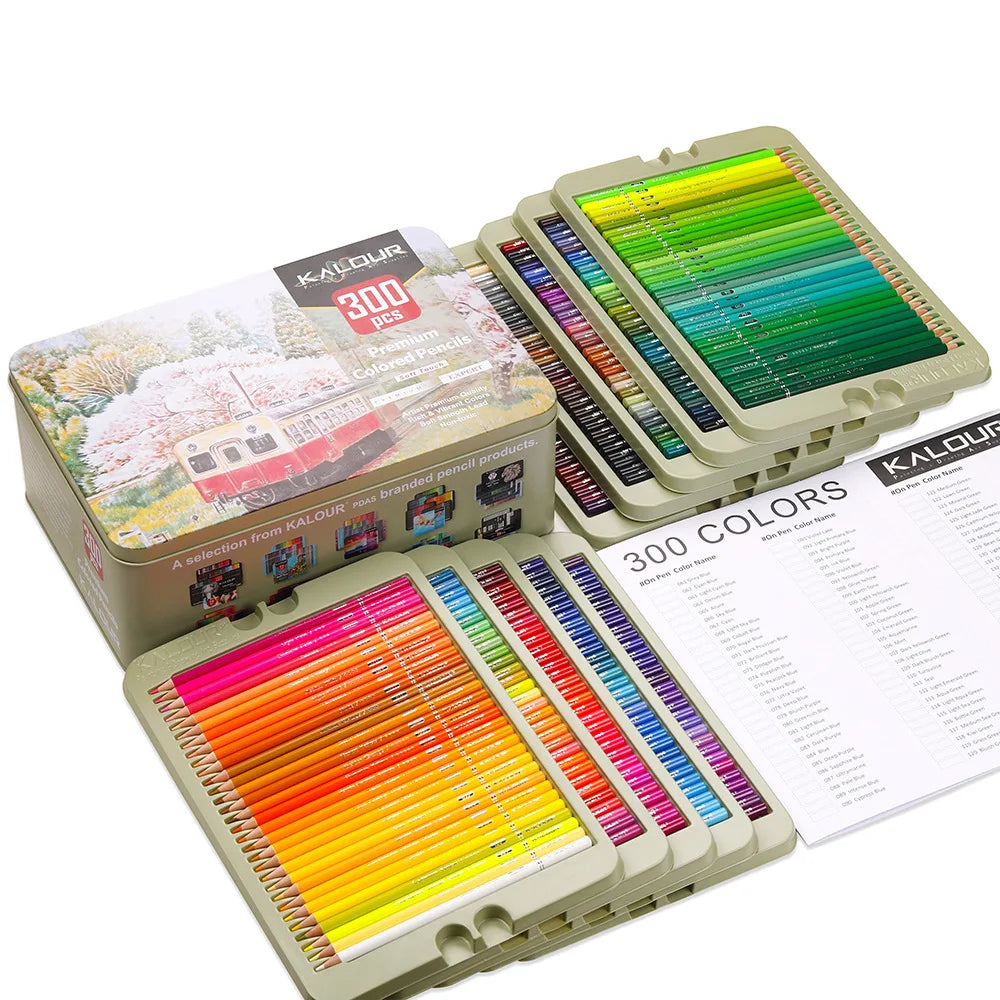 Colored Pencils Adult Coloring Books