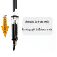 30PCS Ink for Fountain Pen Fountain Pen Cartridge Stationery  Pens for Writing Ink 3.4 MM Bore Diameter High Quality GB02