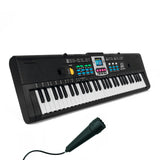 61 Keys Digital Music Electronic Piano Keyboard Piano Kids Multifunctional Electric Piano with Microphone Function for Beginners