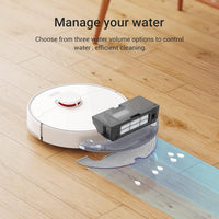 AOOKMIYA Dreame D10 Plus Robot Vacuum Cleaner and Mop with 2.5L Self Emptying Station, LiDAR Navigation Obstacle Detection Editable Map, Suction 4000Pa Pet Hair Hard Floor Carpet, 170m Runtime, WiFi/APP/Alexa