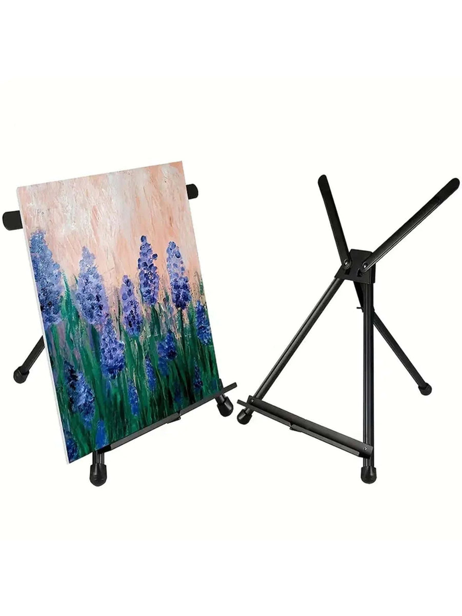 15 Aluminum Tabletop Display Easel, Collapsible Folding Frame