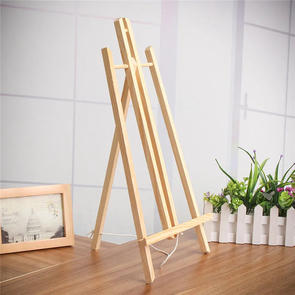 AOOKMIYA Beech Wood Table Easel For Artist Easel Painting Craft Wooden Stand For Party Decoration Art Supplies 30cm/40cm/50cm