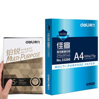 DELI A5 Copy Paper Office Printing Supplies Student Test Paper Copy Print A5 70g 500 Sheets Printer Paper School Office Supplies