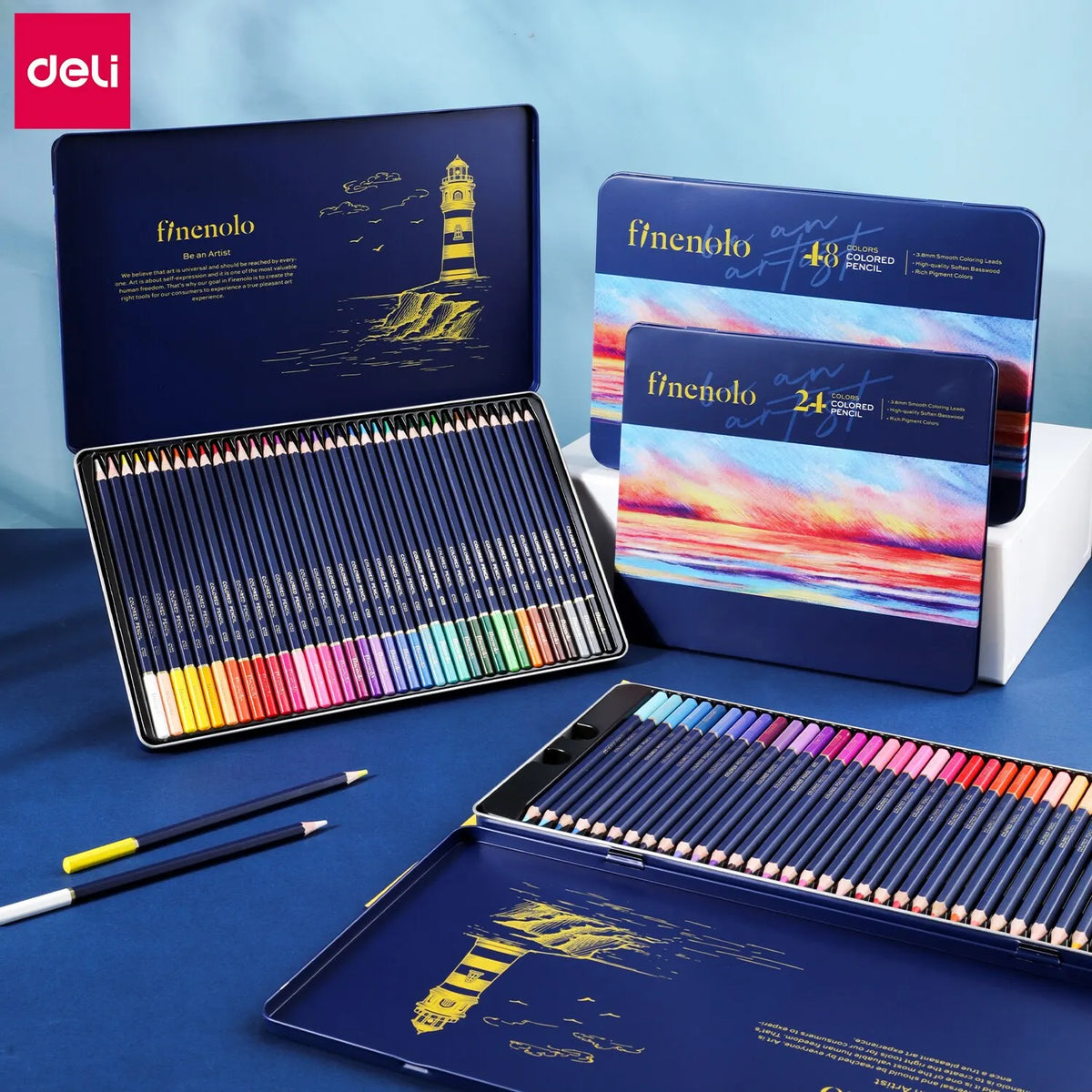 Colored Pencils Set, Professional Water Soluble Pencil Set For