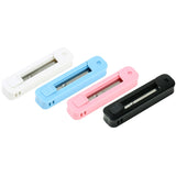 Deli Adjustable Portable Stationery Scissors Mini Small Size Office Students Use Cutting Tools Colored Creative Scissors