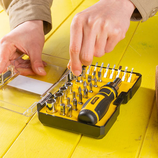 Deli Screwdriver Set magnetic screwdriver bit Torx multifunctional mobile phone repair kit electronic equipment manual tools