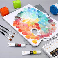 AOOKMIYA  Disposable Washable Watercolor Gouache Paper Palette Oil Painting Acrylic Art Paint Palette Uncoverable Difficult Penetrate
