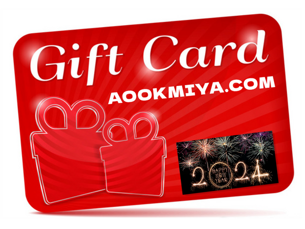 AOOKMIYA COM 2024 New Year's Day Gift Card
