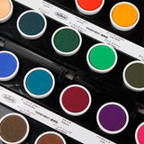 Holbein Artists level 24 color senior solid watercolor paints High concentrations of pigment
