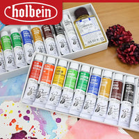 Holbein Duo Aqua Water Soluble  Oil Paints 10Colors 10ml Compact Set Professional Oil Painting Set Supplies