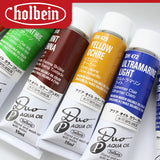 Holbein Duo Aqua Water Soluble  Oil Paints 12Colors 10ml Starter Set / 15ml Basic Set Oil Painting Set Supplies