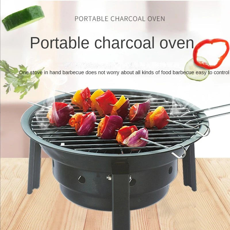 Outdoor Carbon Oven Outdoor Camping Barbecue Grill, Stove For