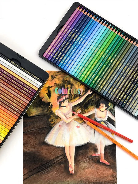 Marco 3300 Tribute Masters 80 120 Colors Oily Colored Pencils Gift Set 3220 Water Sketch Colour Coloring Pencils for Draw School