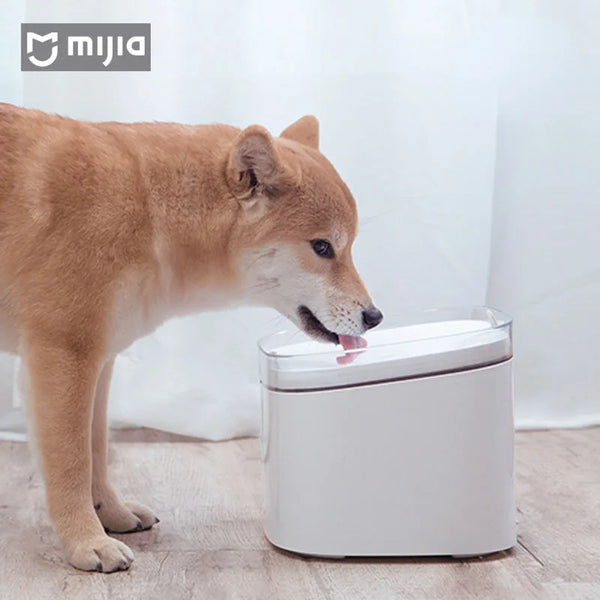 Mijia Smart Pet Cat Water Dispenser 2L Large Capacity Water Automatic Circulating Filtration Flow Water Dispenser for Dog
