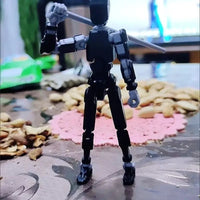 Multi-Jointed Movable Shapeshift Robot 2.0 3D Printed Mannequin Dummy Action Figure Model Doll Collection Toy Kid Christmas Gift