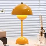 Mushroom Flower Bud LED Rechargeable Table Lamps Three Speed Adjustment Led Table Lamp For Room Home Decoration Gifts Table Lamp
