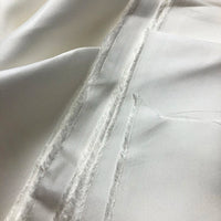 Nature White 114cm 140 Wide 100% Pure Silk 10 14 16 18 m/m Twill Fabric for Women Dress Printed Cloth DIY Sewing Free Shipping