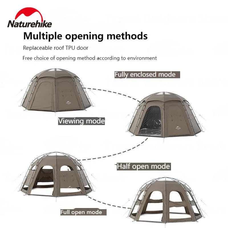 naturehike quick open tent Naturehike Dome Tent Outdoor Camping Portable Tourist Beach Travel Bre –  AOOKMIYA
