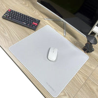PK GAME Professional Gaming Mouse Pad Premium Mousepad Speed and Control Desk Pad 40x45cm Mouse Mat High-Grade Desk Mat White