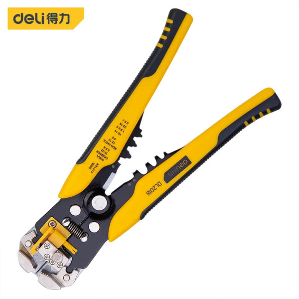 Stripping Multifunctional Pliers Automatic Wire Stripper High-precision Fiber Optic Cutter Cable Scissors Crimping Peeling Tools