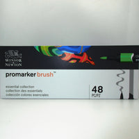 Winsor & Newton Brushmarker 48 Colors Essential Collection  Markers Set