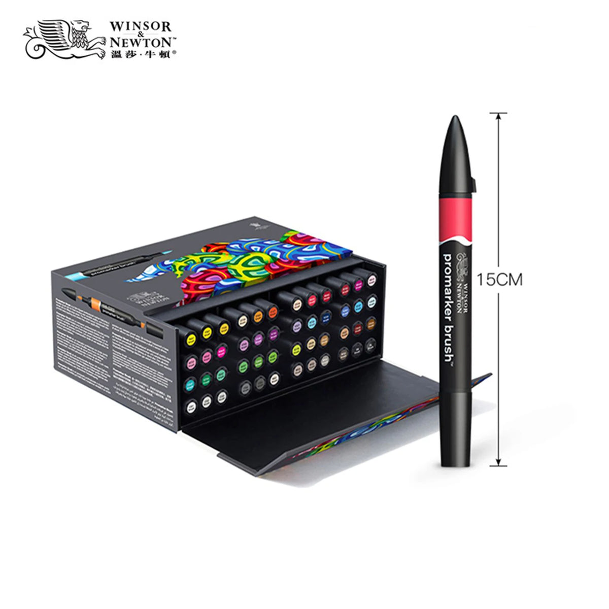Winsor & Newton Promarker 48 Colors Art Marker Pen Set – AOOKMIYA