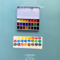 Winsor Newton CORMAN watercolor paints 24 colors 40 colors 1ml dispensing Acuarela painting nail art supplies