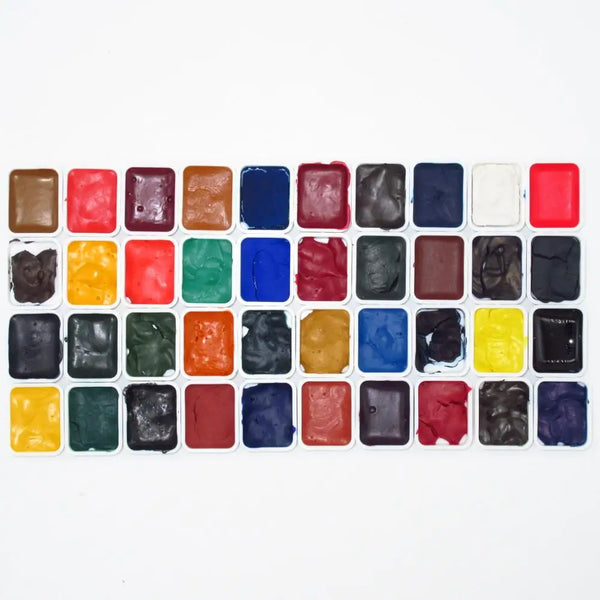 Winsor & Newton Cotman Watercolor Paints 40 Colors Mini Sample Set