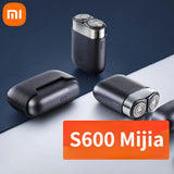 XIAOMI MIJIA Electric Shaver S600 Portable IPX7 Washable Men Mini Electric Razor Beard Trimmer Smart Sensor Travel Lock