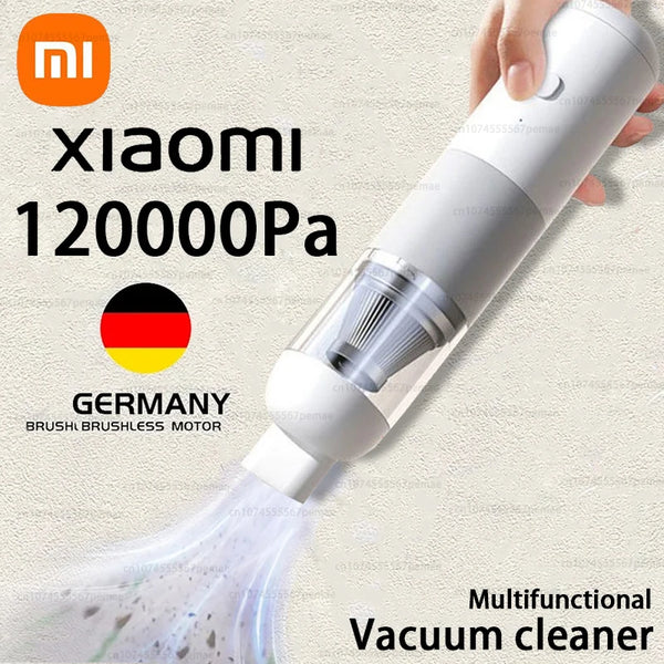 Xiaomi 120000Pa New 3 in1 Wireless Automobile Vacuum Cleaner Portable Robot Vacuum Cleaner Handheld Mini For Car Home Office