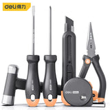 Xiaomi Deli Black Hand Tools 4/6 Pcs Set Multifunctional Electrician Portable Tool Sets Household Reparing Kits and Accessories