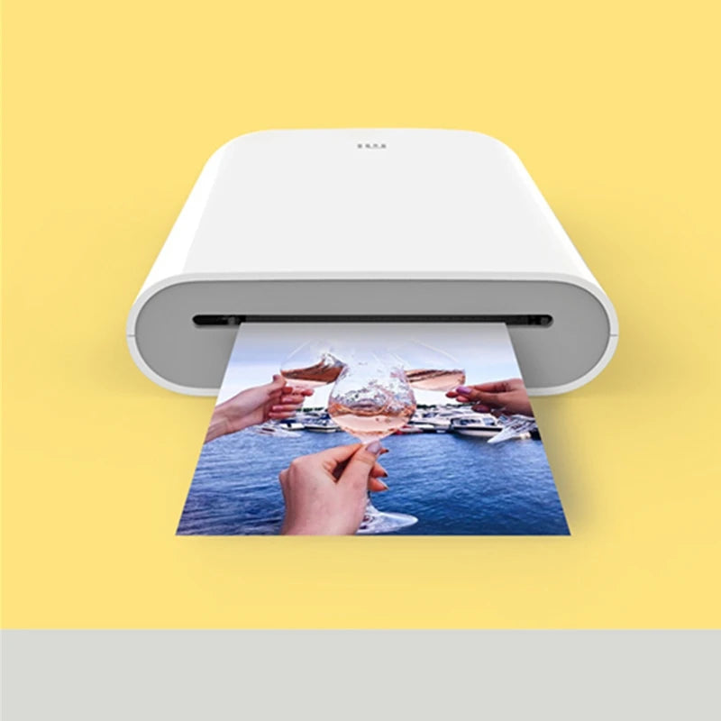 Portable Color Photo Printer Stickers  Xiaomi Mini Portable Printer Paper  - Original - Aliexpress