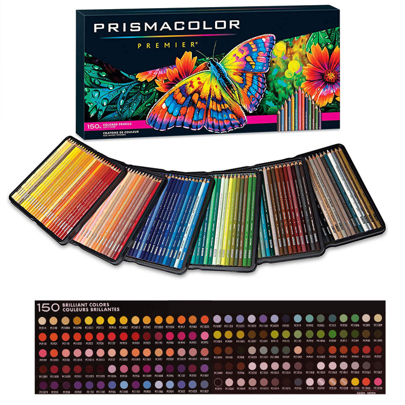 Genuine USA Prisma Premier Colored Pencils Prismacolor Drawing Material Oil  Colors Professional Sketch Art,72 132 150 Colors