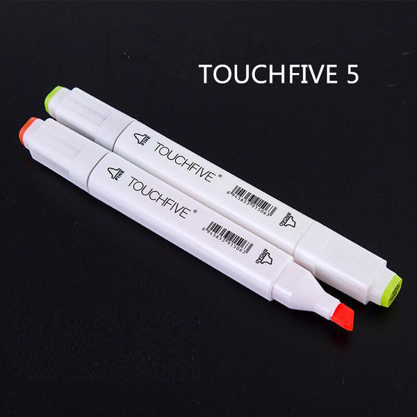 1PCS TouchFive Optional 168 Colors Sketch Markers Alcohol Based Markers Color Marker Set Painting Art Supplies Pen for School