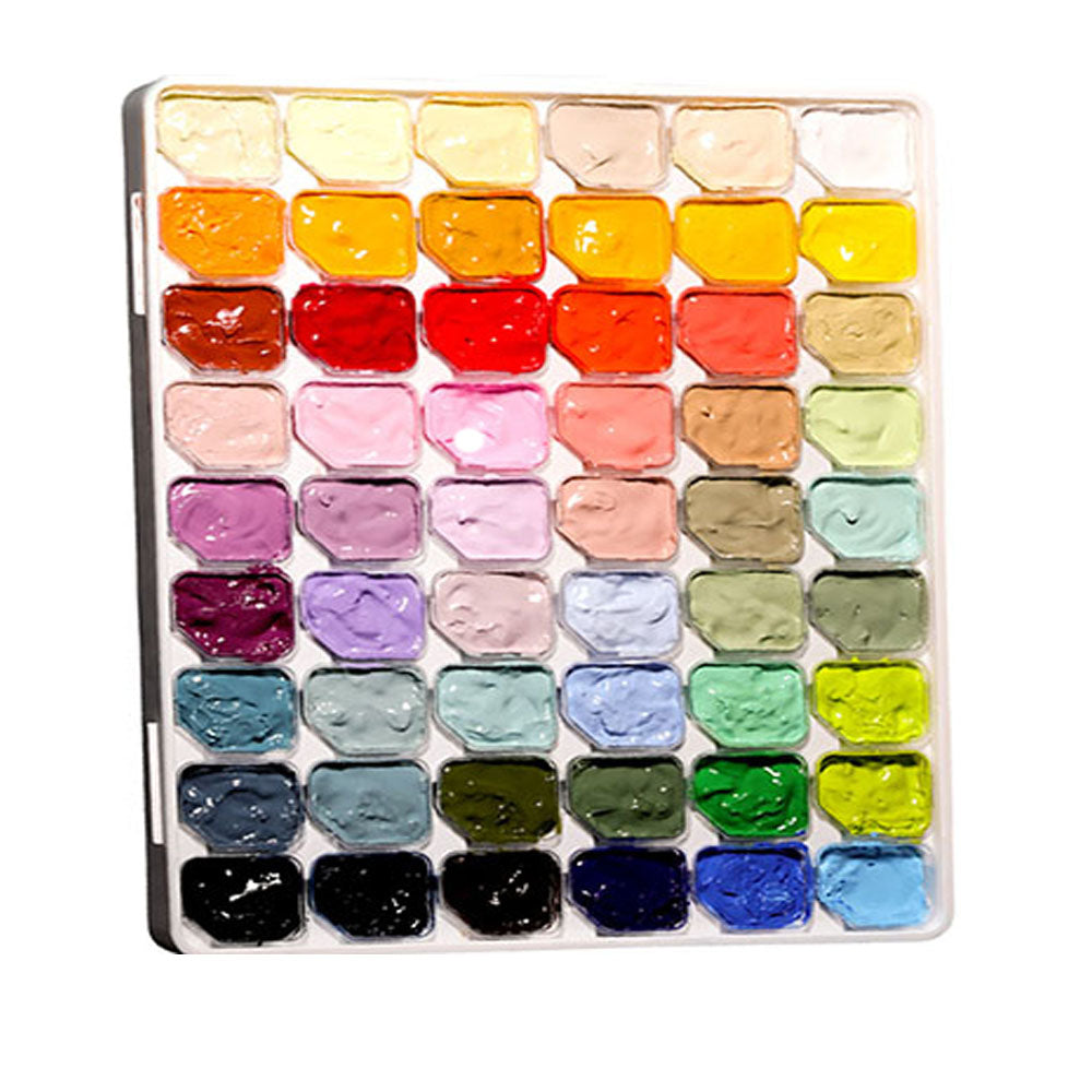 Matisse 35 Color Acrylic Nano Gouache 80Ml Jelly Art Student Art Test  Painting Paint 49 Color Set - AliExpress