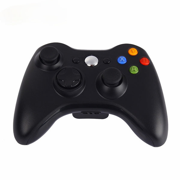 2.4GHz Wireless Gamepad Premium Quality Fine Black Joypad Controller Game Joystick Pad for Xbox 360 Game