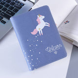 A6 Kawaii Unicorn Notebook Cartoon Hand-book Daily Weekly Schedule Agenda Planner Organizer Journal Dairy Notepad Kids Gift