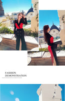 AOOKDRESS spring dress new professional style style bump color double-breasted bag hip dress style wind coat coat girl