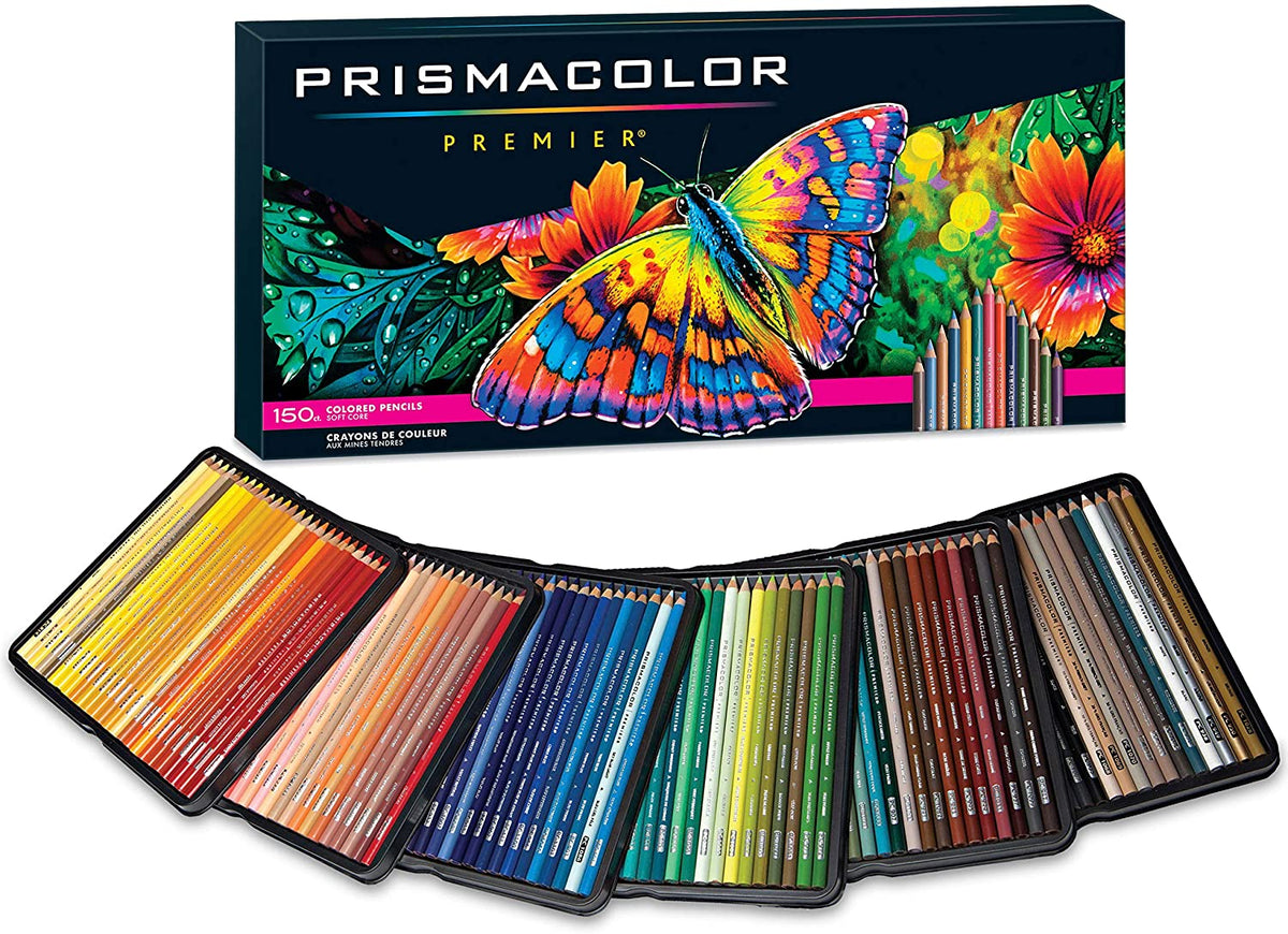 AOOKMIYA 300-Colors Colored Pencils for Adult Coloring Books, Soft Cor
