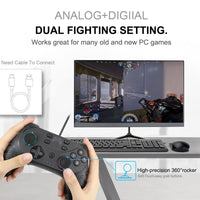 AOOKGAME  Support Bluetooth Wireless Gamepad For Nintendo Switch Pro Controller NS-Switch Gamepad For Switch Console with 6-Axis