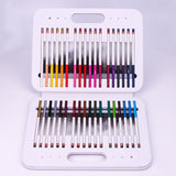 Miya Himi colored pencils gift set with handle bar for Kids, Adults, artists in 24/36/48 Colors