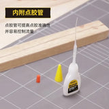 1-3pcs Deli 502 Super Glue Instant Quick-drying Cyanoacrylate Adhesive Leather Rubber Wood Metal Strong Bond Liquid Glue Tool