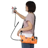 AOOKMIYA 1.7L Airless Paint Sprayer Machine Portable Electric Spray Gun Household High Power Paint Sprayer Airbrush With Lithium Battery