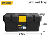 1 Pcs 12/15/18 Inch Large Capacity Tool Case Anti-theft Clasp Design Storage Boxes Multifunction Electrician Portable Tools Box