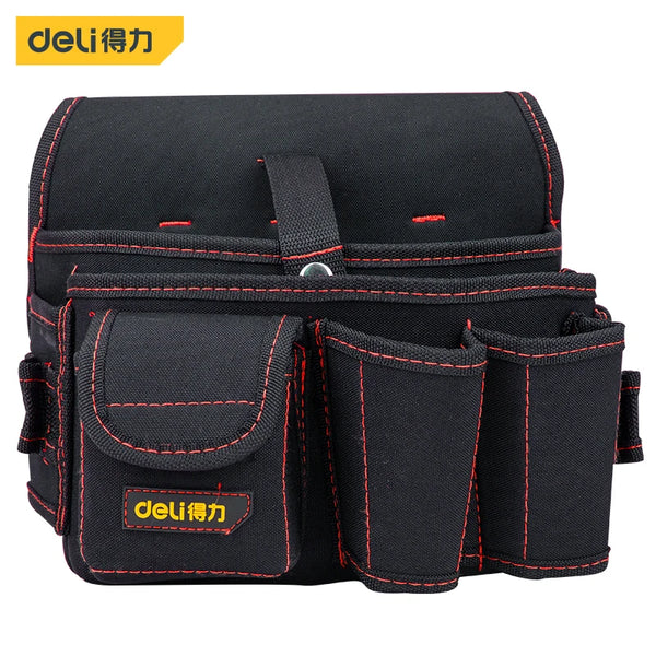 1 Pcs Canvas Tools Organizer Bag Multi-Pocket Waist Pack Screwdriver Utility Kit Holder Tools Bag Electrician Tool Storage Bags