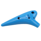 1 Piece Children Musical Instruments For Beginners 12 Hole Plastic Kids Early Education Music Alto Anti Fall Ocarina