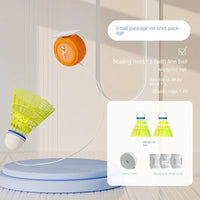 AOOKMIYA 1 Set Single-Player Badminton Trainer Self-Study Badminton Rebounds Device For Badminton Beginners and Amateur