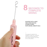 1 conjunto elétrico pigmento tinta misturador elétrico gouache tintas misturador cor agitador